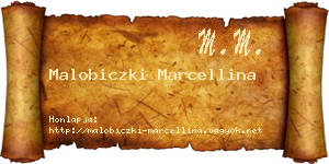Malobiczki Marcellina névjegykártya